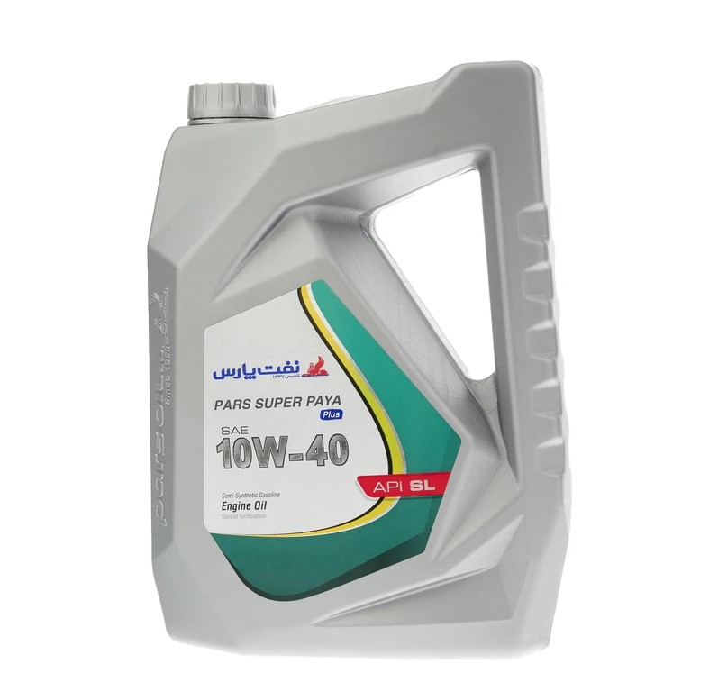 روغن موتور پارس سوپر پایا پلاس 10W40 حجم 4 لیتر