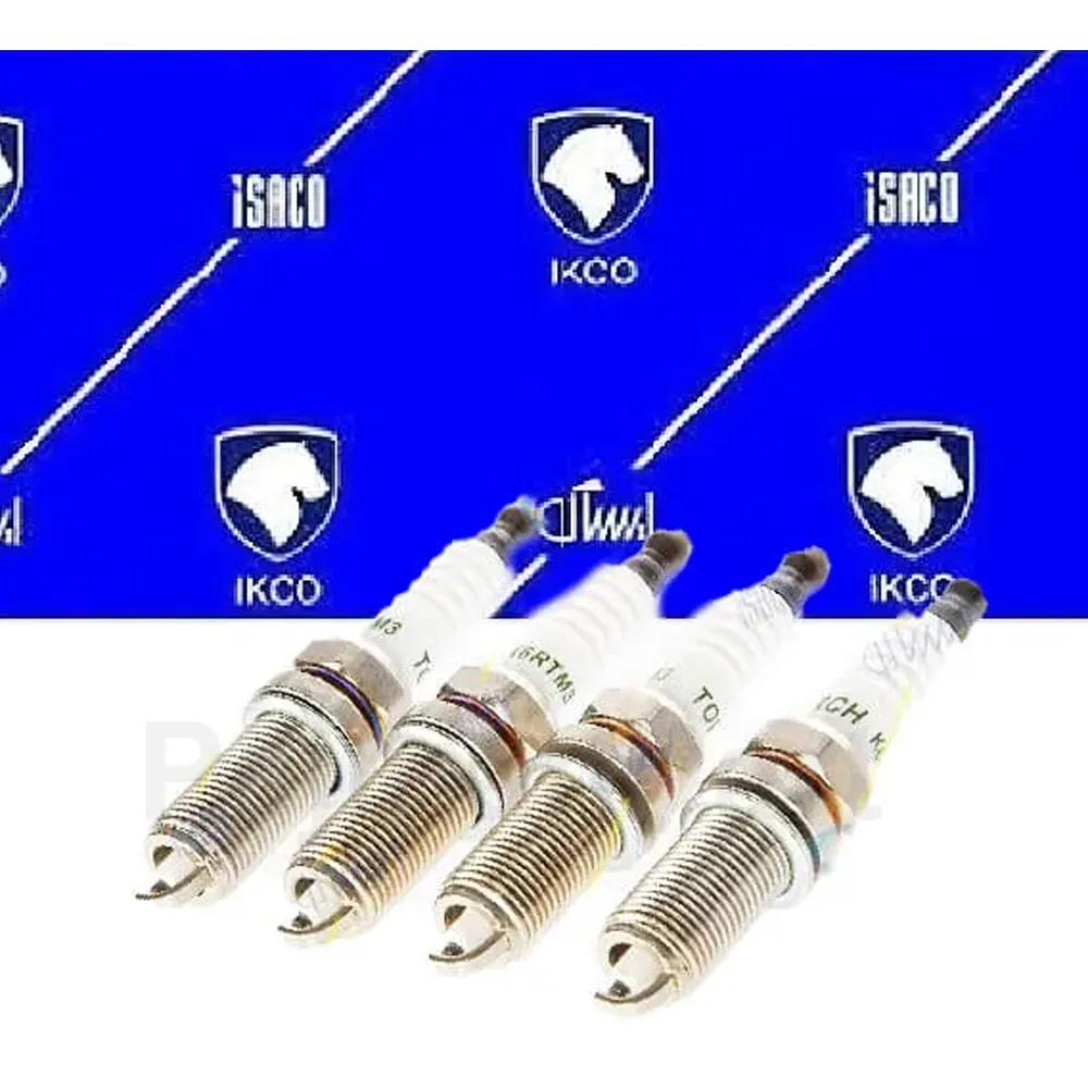 شمع موتور سمند EF7 تورچ بسته 4 عددی ایساکو