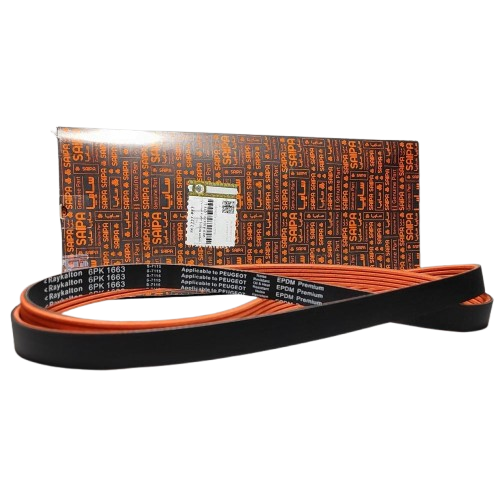 تسمه دینام و کولر شاهین مدل 5PK1663HC شرکتی سایپا