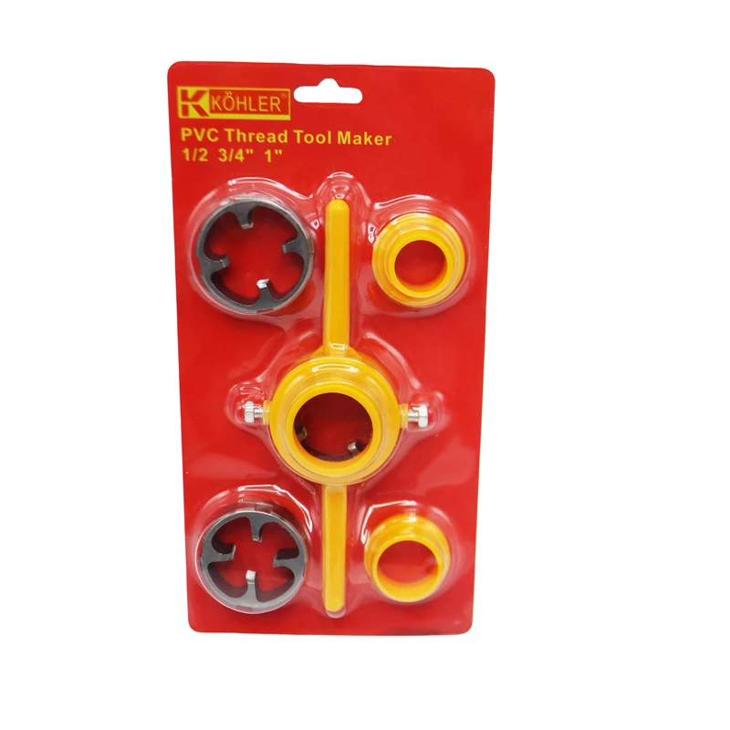 حدیده لوله مدل YP-1/2-3/4-1INCH مجموعه ۶ عددی