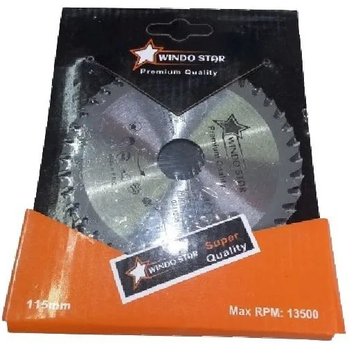 تیغ چوب‌بری ویندو استار WINDO STAR سایز 115 میلی‌متر
