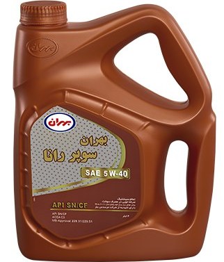 روغن موتور خودرو بهران سوپر رانا 4 لیتر 5W-40