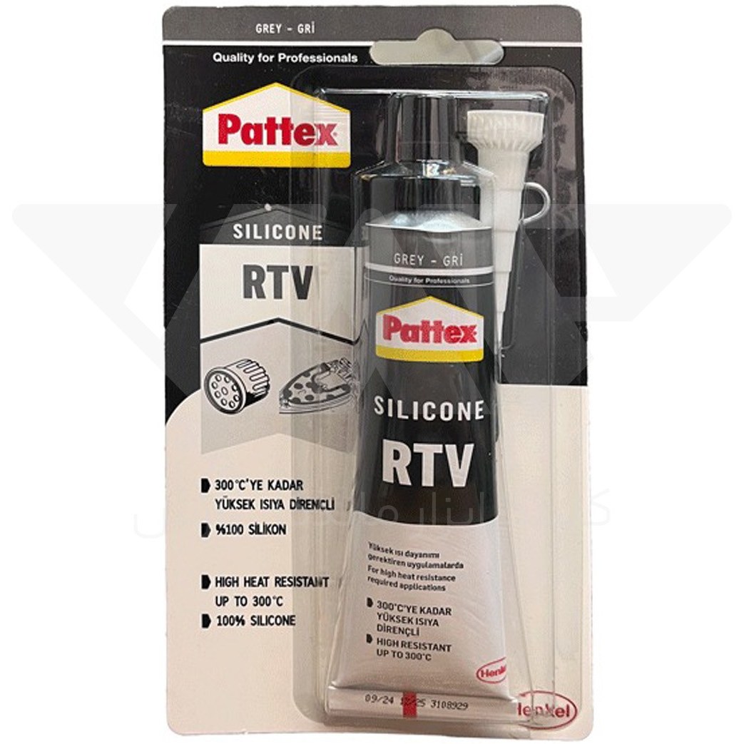 چسب سیلیکون واشرساز حرارتی طوسی پاتکس