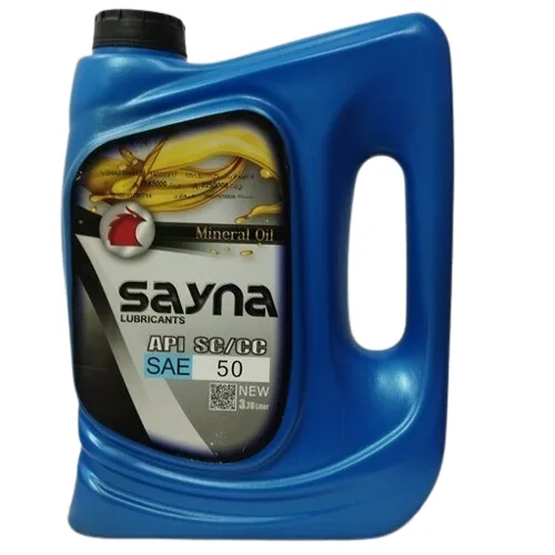 روغن موتور خودرو ساینا مدل w50 SC حجم 3.78 لیتری